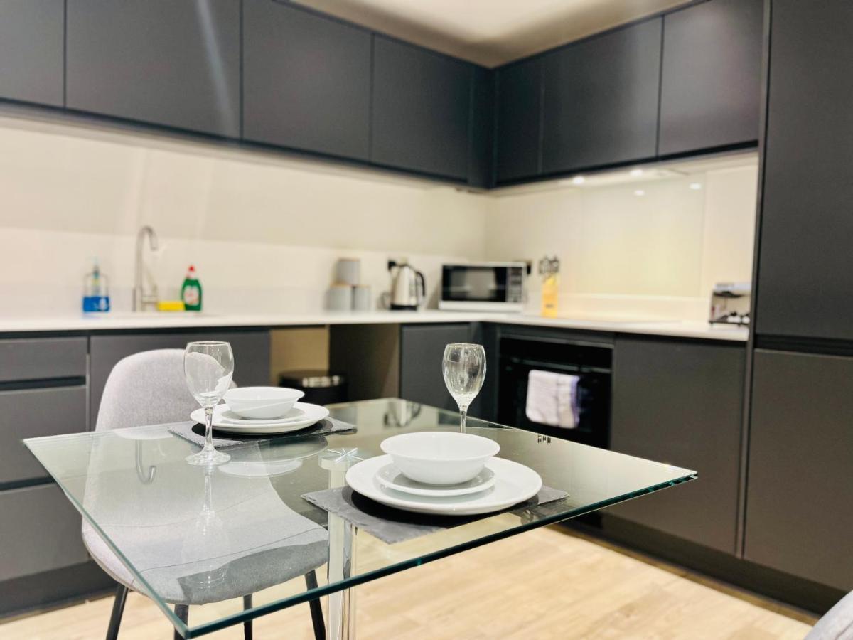 Brand New Modern 1 Bed Apartment Near Old Trafford Stadium Manchester Exteriér fotografie