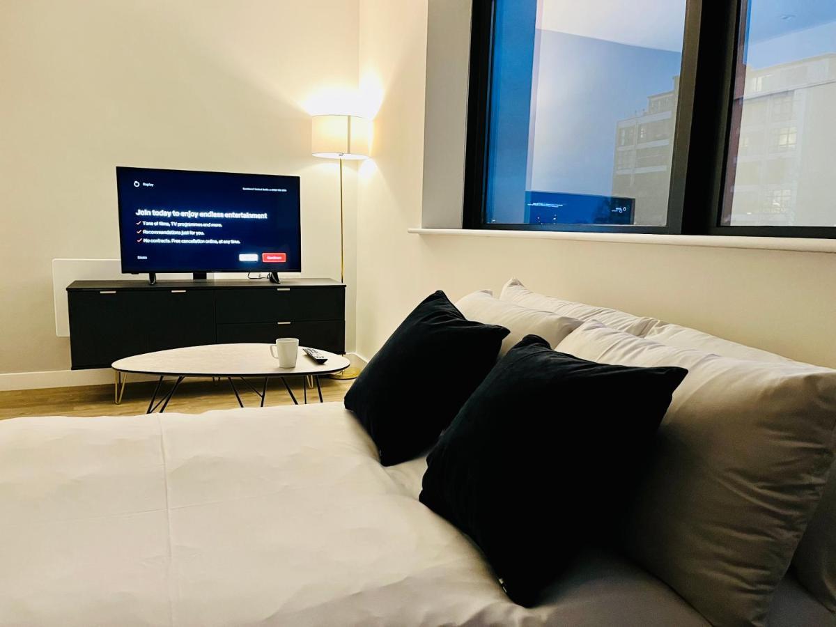 Brand New Modern 1 Bed Apartment Near Old Trafford Stadium Manchester Exteriér fotografie