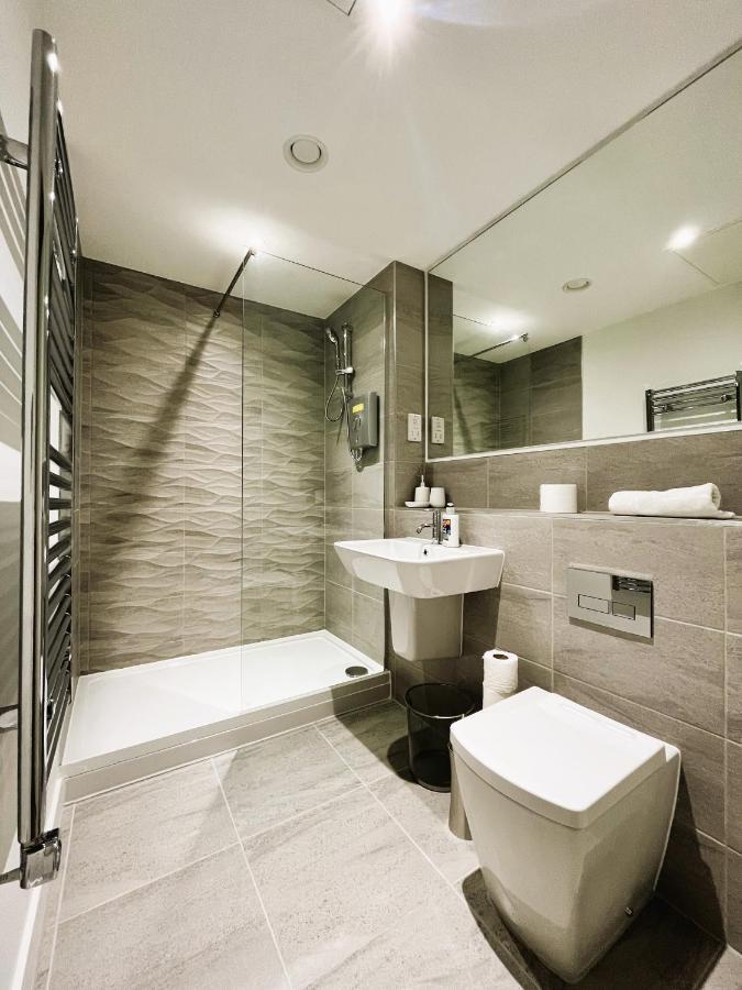 Brand New Modern 1 Bed Apartment Near Old Trafford Stadium Manchester Exteriér fotografie